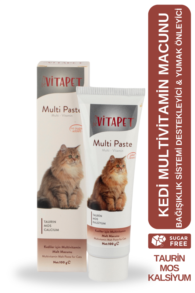 Vitapet 2'li Set Multivitamin Paste 100gr + Plus B Damla