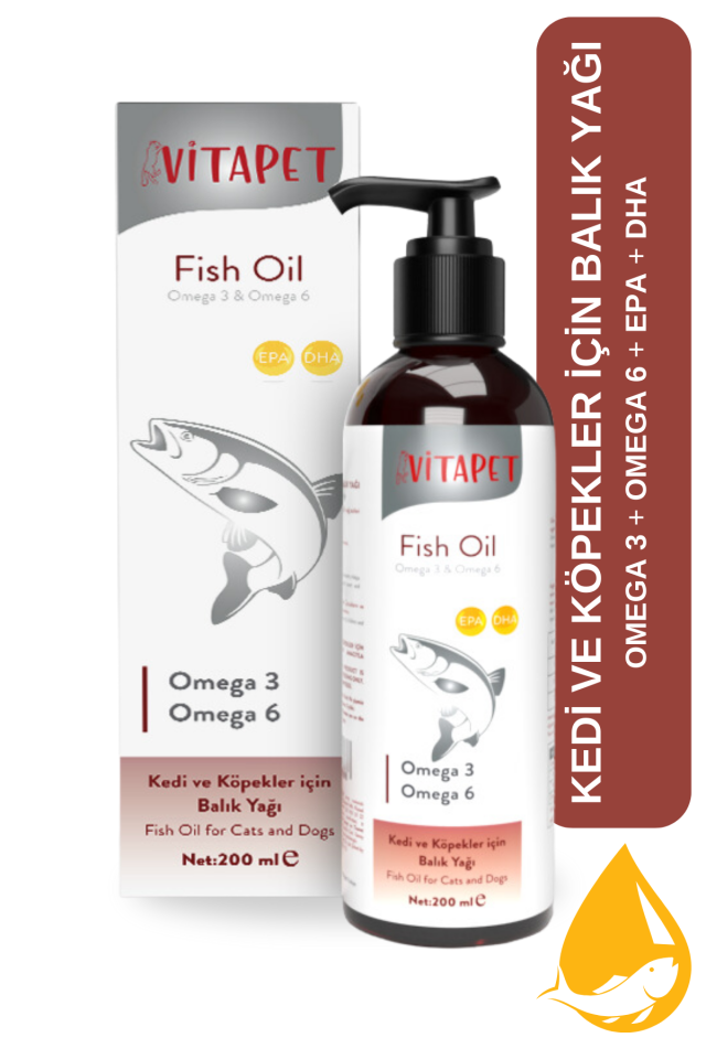 Vitapet 3'Lü Kedi Seti Fish Oil + Malt Paste + PlusB