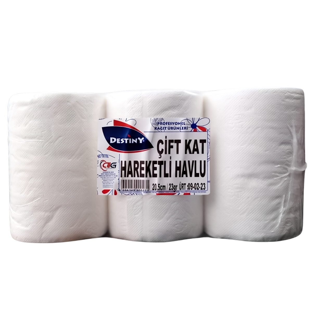 DESTİNY HAREKETLİ KAĞIT HAVLU 21 CM-70 MT-4 KG