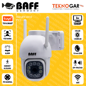 BAFF SMART-6210 WİFİ-SPEED DOME KAMERA TUYA SMART