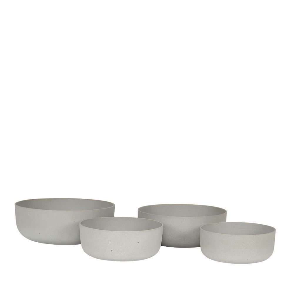 Sandstone Yuvarlak Saksı Kumrengi 39x15cm