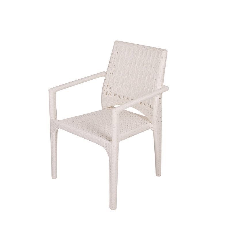 Kollu Sandalye Beyaz