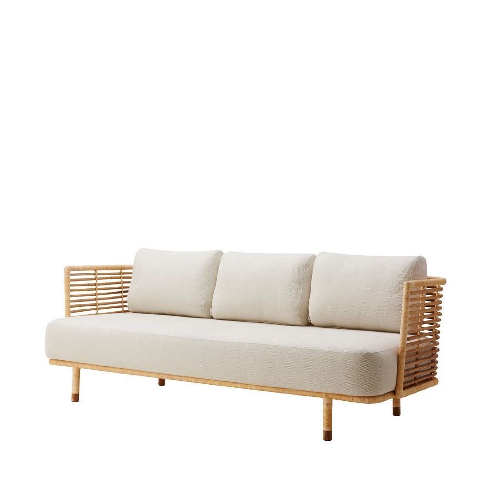 Sense 3'lü Kanepe Naturel Rattan 222 cm