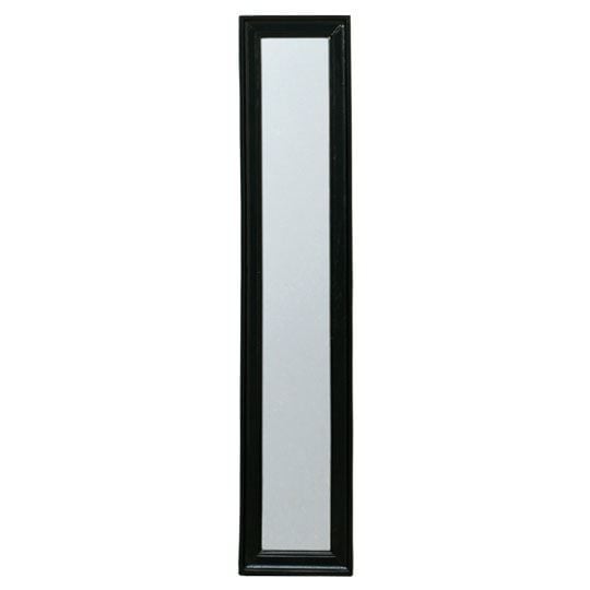 Indiscret Siyah Ayna 120x25 cm