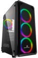 GAMETECH LEGEND RAINBOW 4X120MM FAN GAMING OYUNCU KASASI + 600W POWER