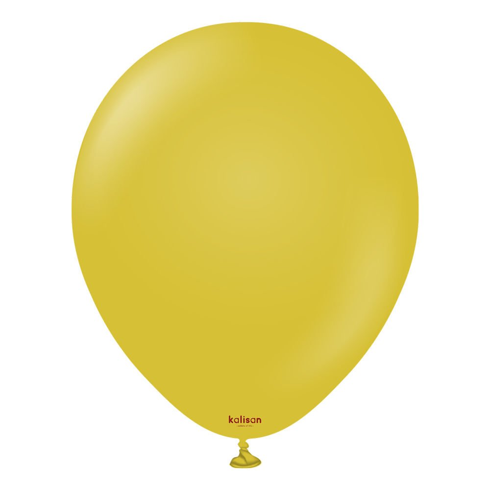 18'' Retro Balon Zerdeçal 3'lü