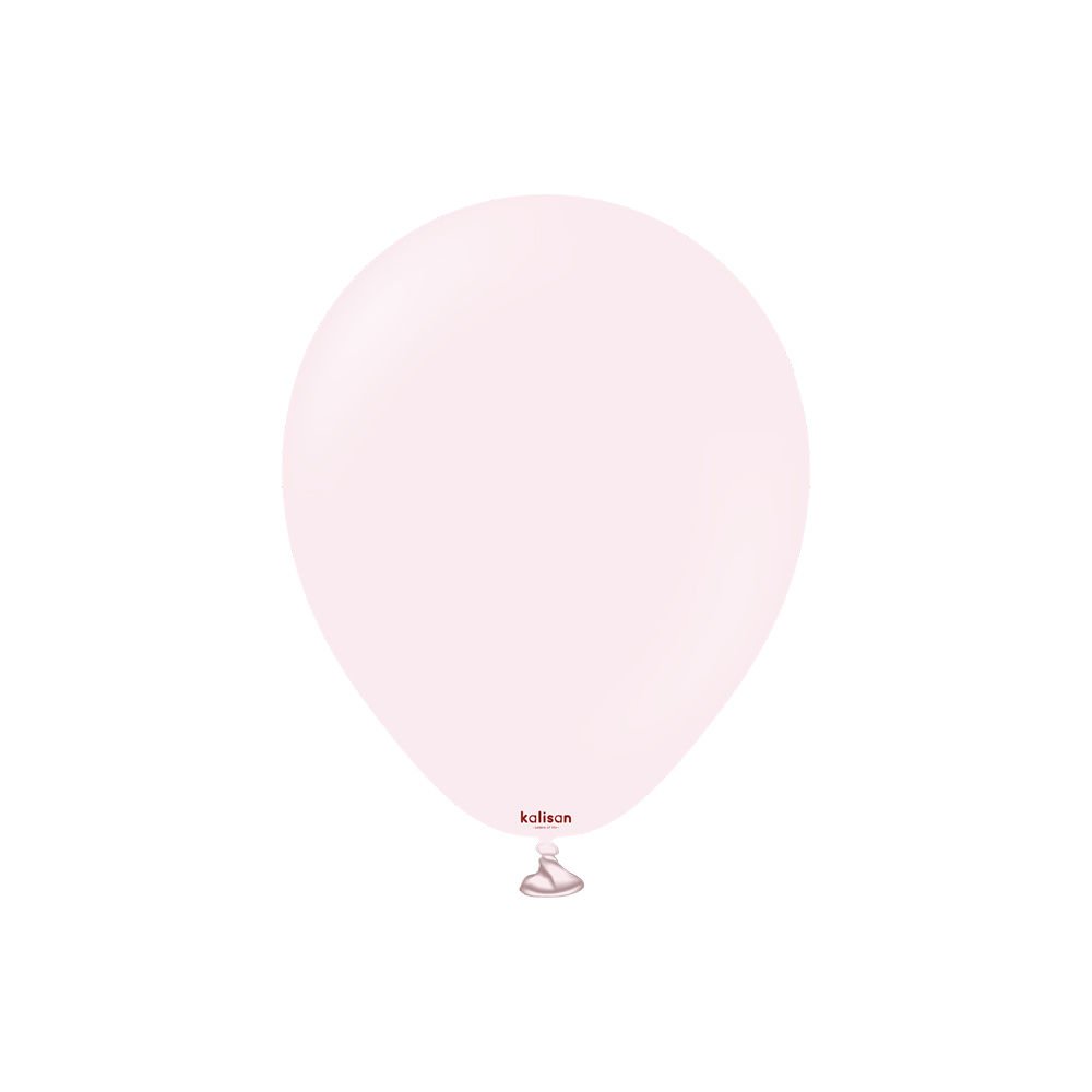 5'' Makaron Balon Pale Pembe 100’lü