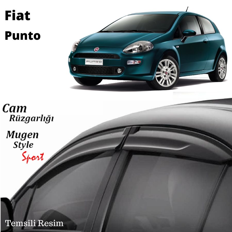 Fiat Punto Uyumlu Cam Rüzgarlığı 2010+ Sonrası Mugen