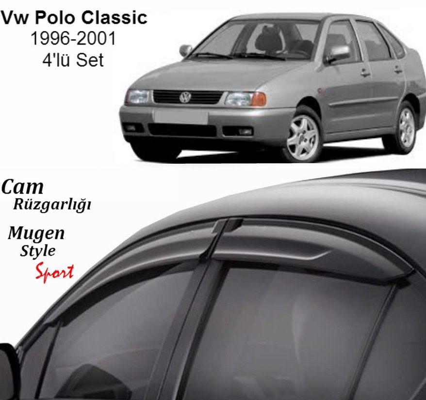 Vw Polo 6N Uyumlu Cam Rüzgarlığı 1994-2001 Arası Uyumlu Mugen