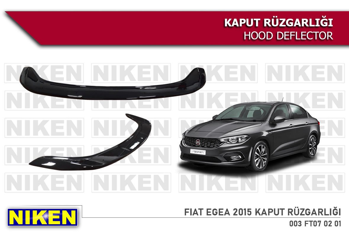 Fiat Egea Kaput Rüzgarlığı Koruyucu 2015 sonrası