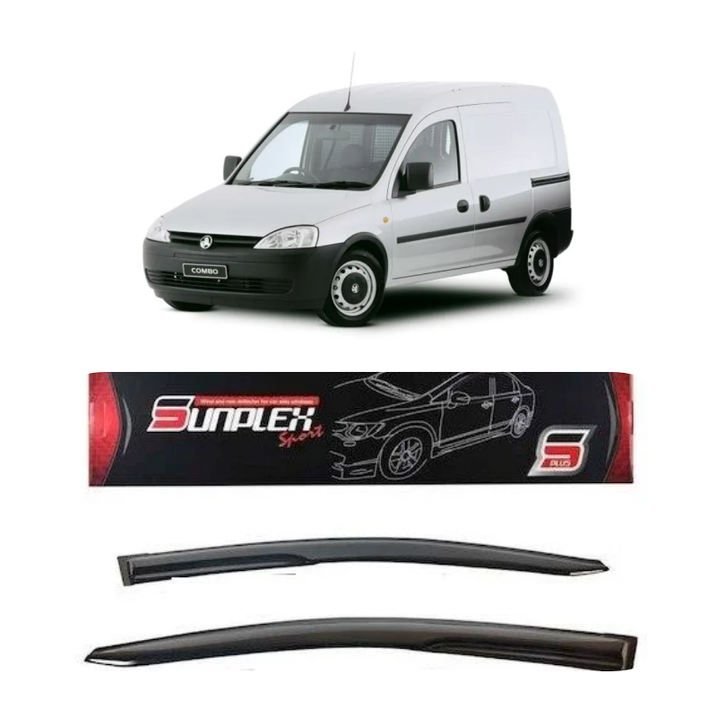 Opel Combo Mugen Cam Rüzgarlığı 2001-2012 arası 2'li Sunplex