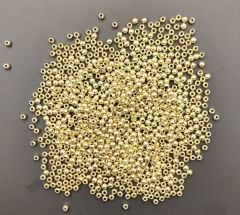 200 Adet Gold Yuvarlak Takı Yapım Ara Aparatı 3 Mm