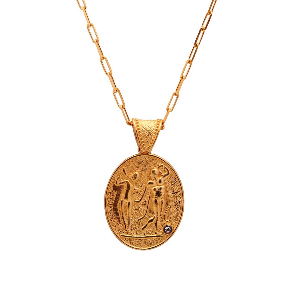 Greek Mythology Motif Necklace