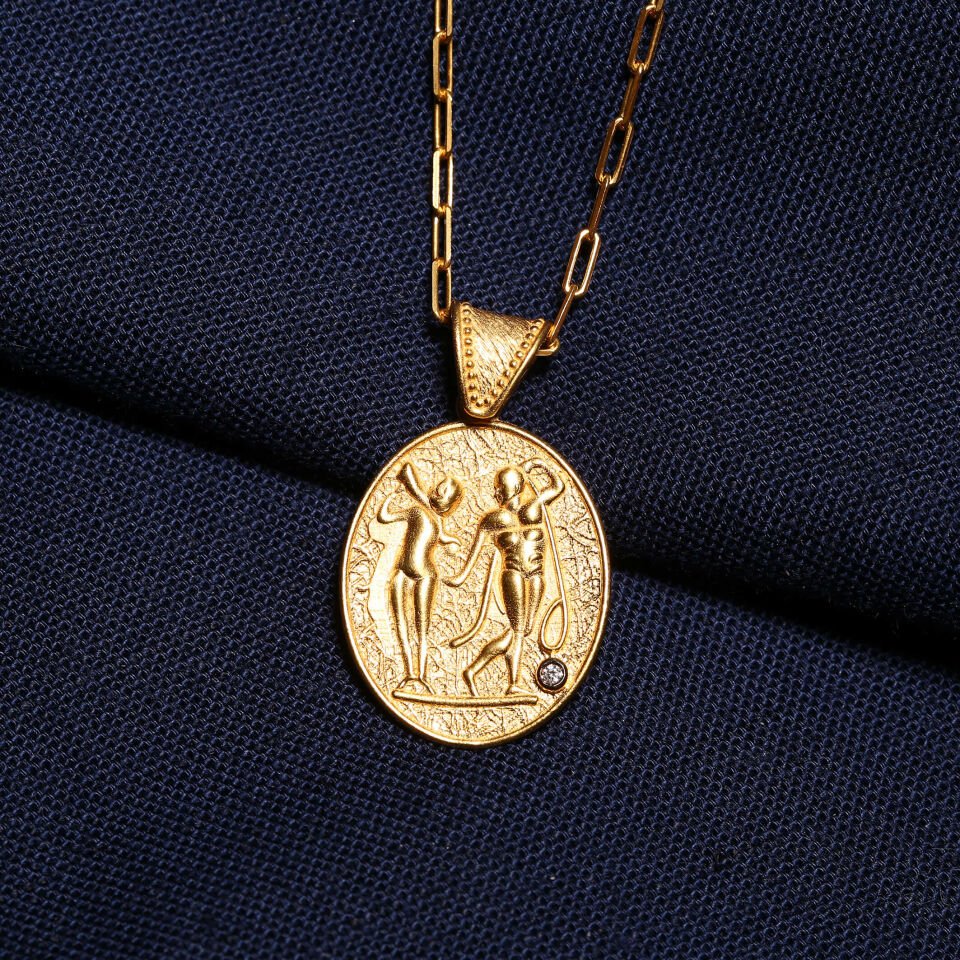 Greek Mythology Motif Necklace