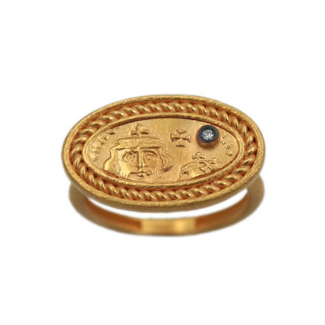 Byzantine Coin Motif Ring