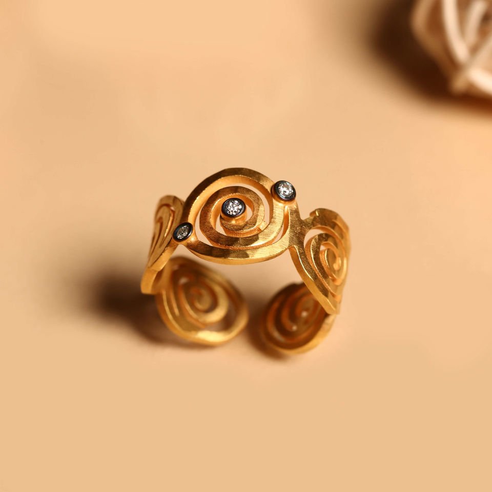 Spiral Designed Ring