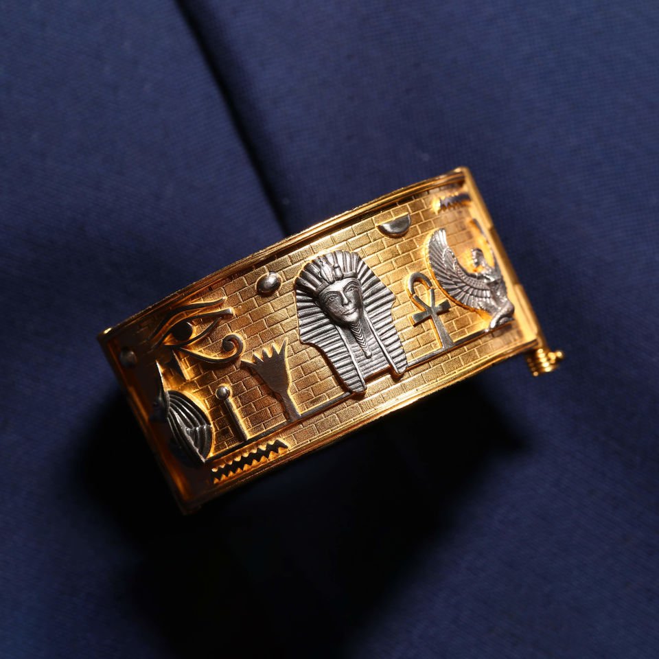 Tutankhamun Motif Bracelet