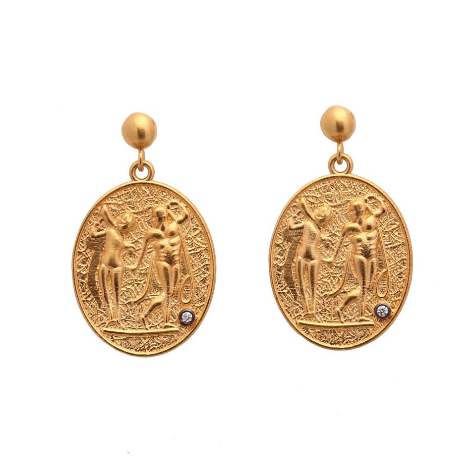 Greek Mythology Motif Earrings