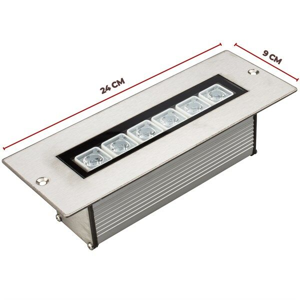 20 CM 6Watt LED Wallwasher Sıva Altı