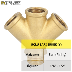 ÜÇLÜ SARI ERKEK (Y)