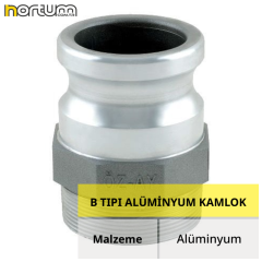 B TIPI ALÜMİNYUM KAMLOK