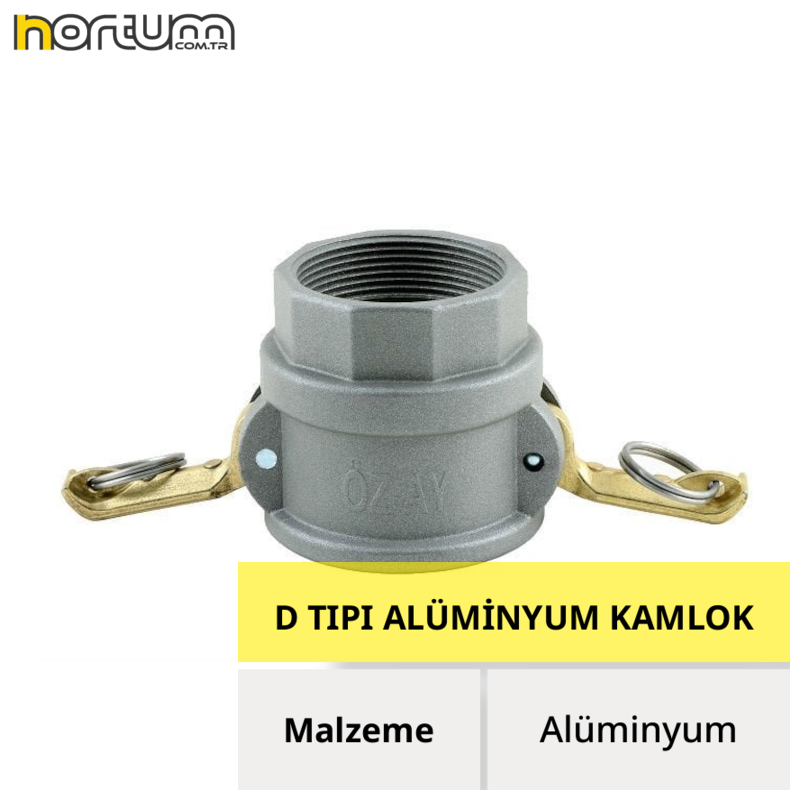 D TIPI ALÜMİNYUM KAMLOK