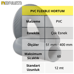 PVC FLEXBLE HORTUM