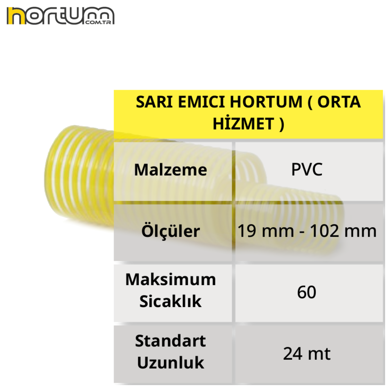 SARI EMICI HORTUM ( ORTA HİZMET )