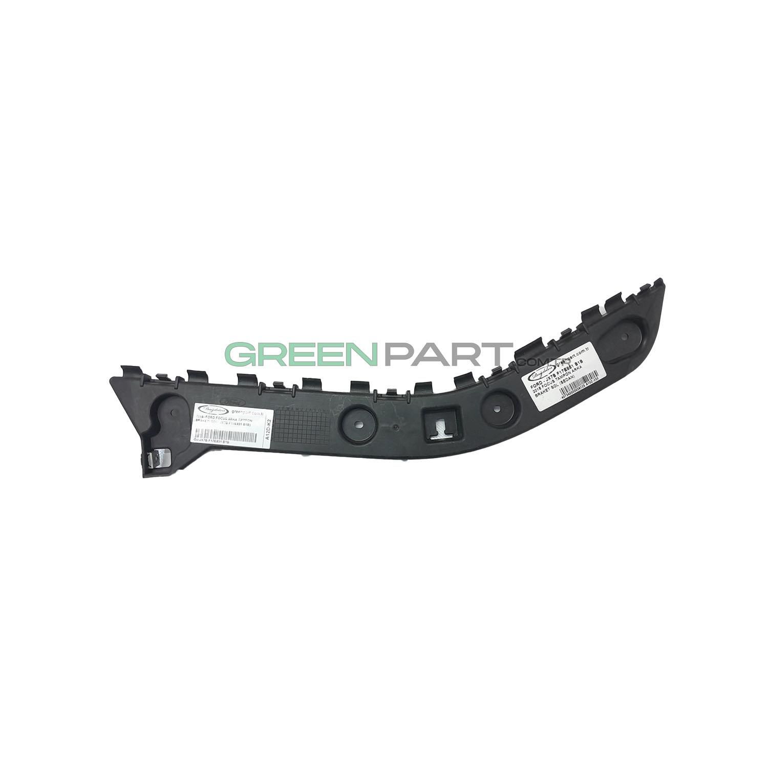 2018- FORD FOCUS ARKA TAMPON BRAKETİ SOL (JX7B F17E851 B1B)