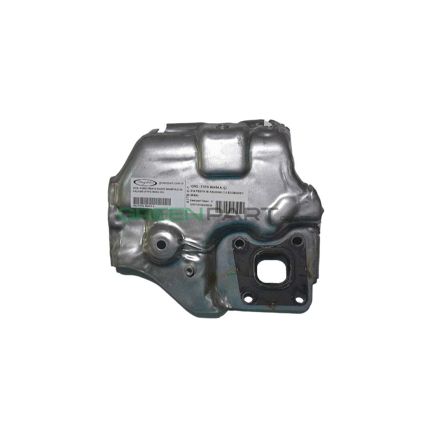 2018- FORD FİESTA EGZOZ MANİFOLD ISI KALKANI (F1FG 9N454 AC)