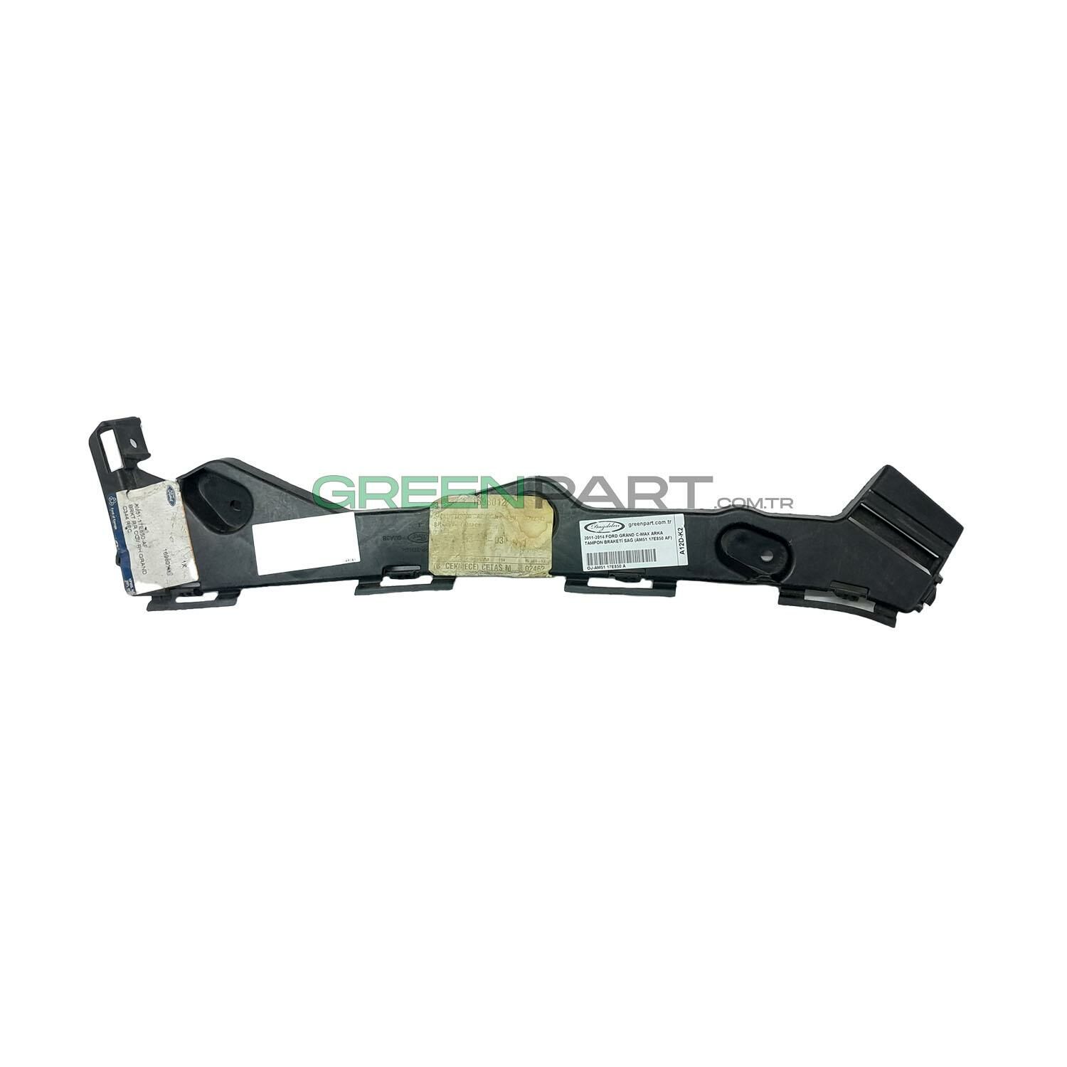 2011-2014 FORD GRAND C-MAX ARKA TAMPON BRAKETİ SAĞ (AM51 17E850 AF)