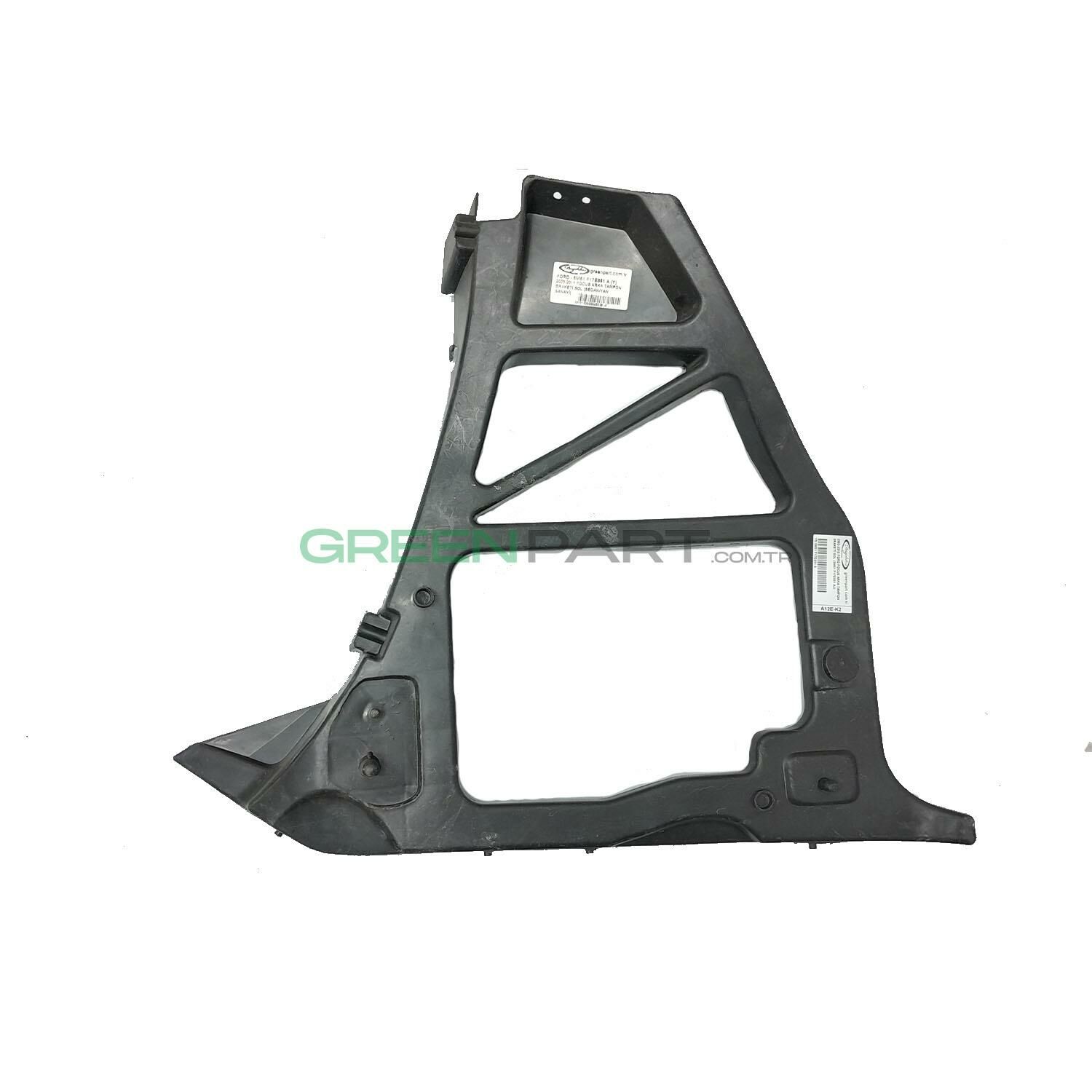 2005-2010 FORD FOCUS ARKA TAMPON BRAKETİ SOL (5M51 F17E851 AJ)