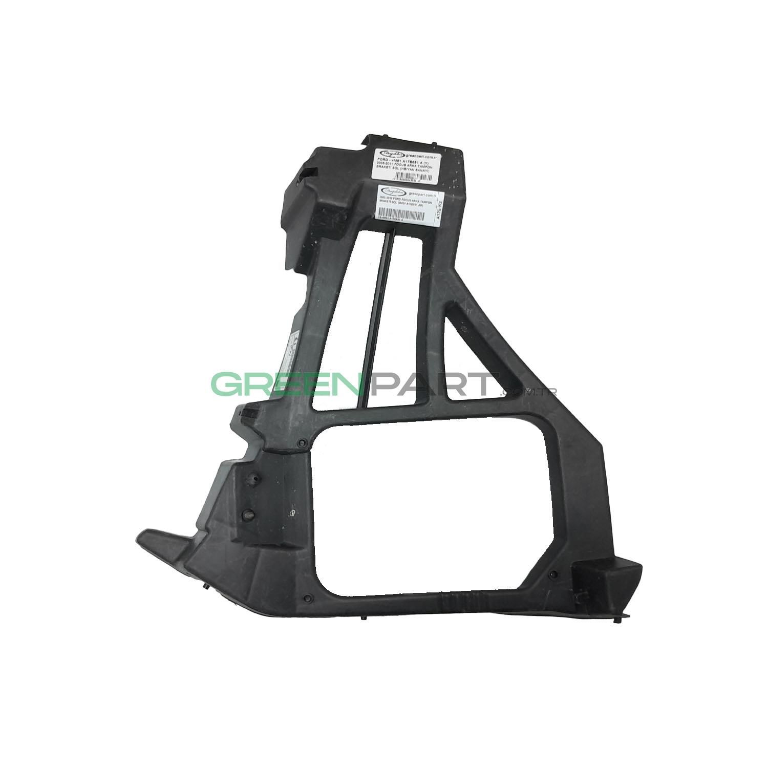 2005-2010 FORD FOCUS ARKA TAMPON BRAKETİ SOL (4M51 A17E851 AB)