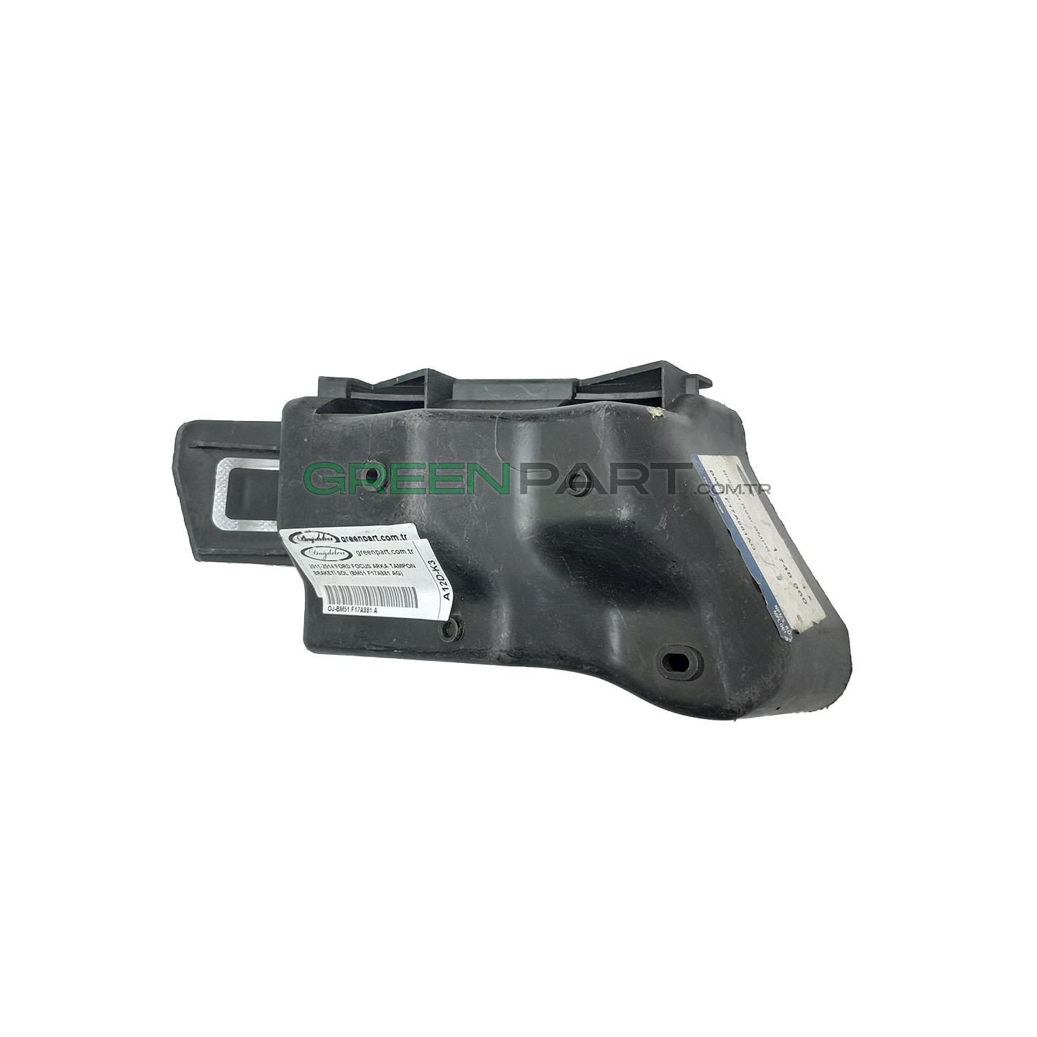 2011-2014 FORD FOCUS ARKA TAMPON BRAKETİ SOL (BM51 F17A881 AG)