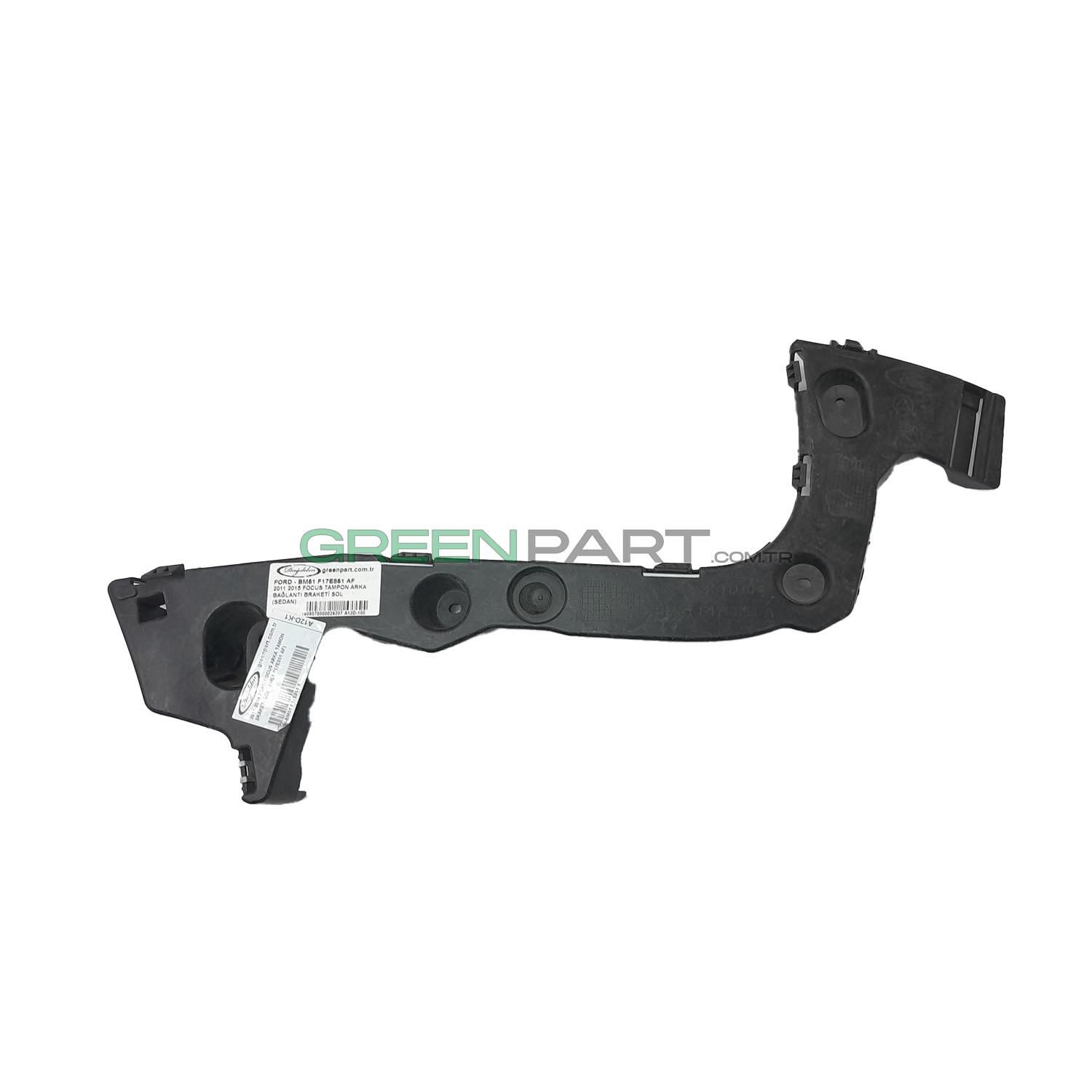 2011-2014 FORD FOCUS ARKA TAMON BRAKETİ SOL (BM51 F17E851 AF)