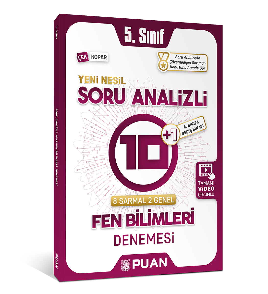 Puan Yayınları 5. Sınıf Fen Bilimleri Soru Analizli 10+1 Deneme