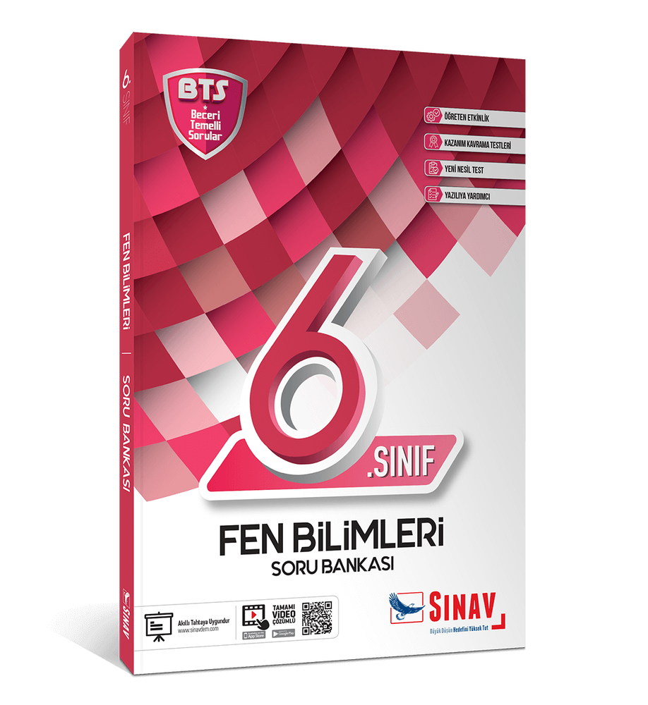 Sınav Yayınları 6. Sınıf Fen Bilimleri Soru Bankası