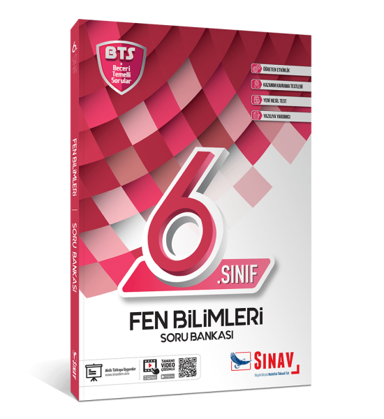 Sınav Yayınları 6. Sınıf Fen Bilimleri Soru Bankası