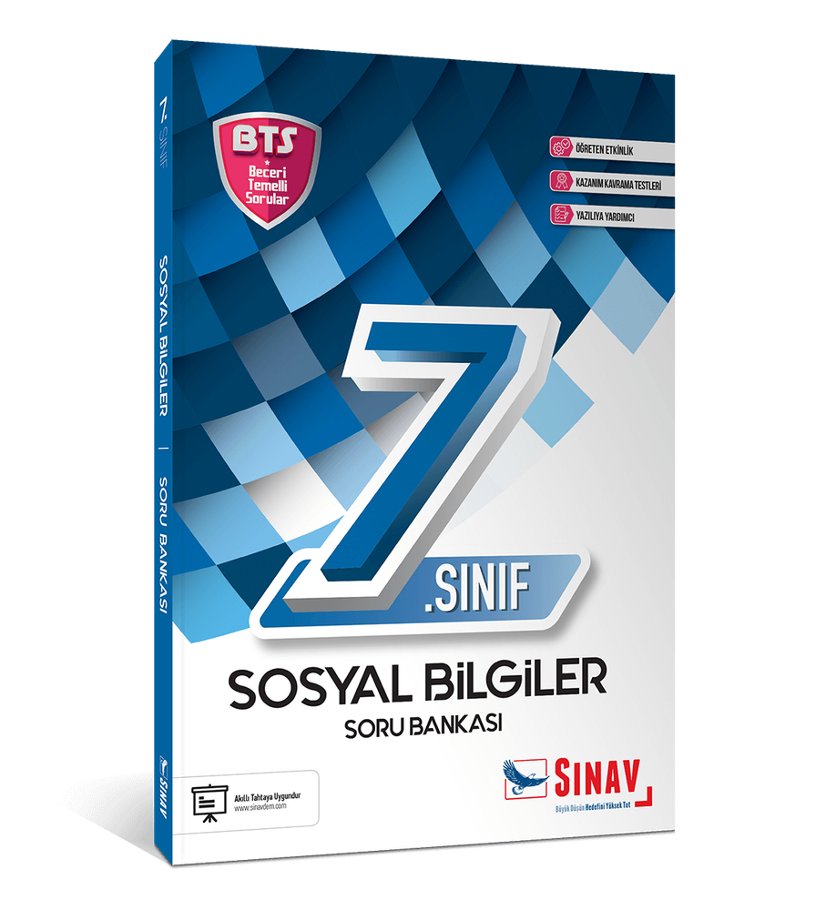 Sınav Yayınları 7. Sınıf Sosyal Bilgiler Soru Bankası