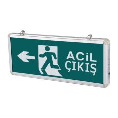 3W EXIT ÇIKIŞ ARMATÜRÜ LEDLİ 3 SAAT AKÜLÜ CT-9179