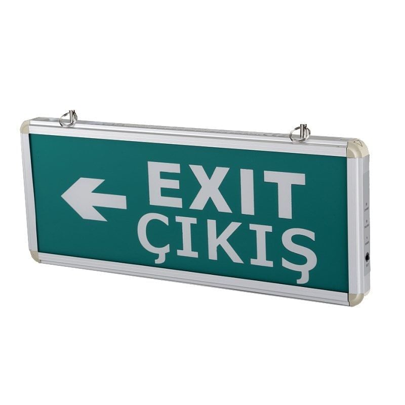 3W EXIT ÇIKIŞ ARMATÜRÜ LEDLİ 3 SAAT AKÜLÜ CT-9166