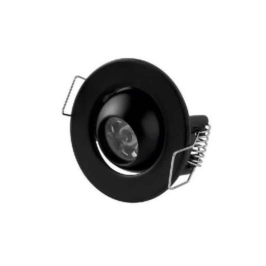 1,5W POWER LED UFO SPOT (SİYAH KASA ) (BEYAZ) CT-5268SB