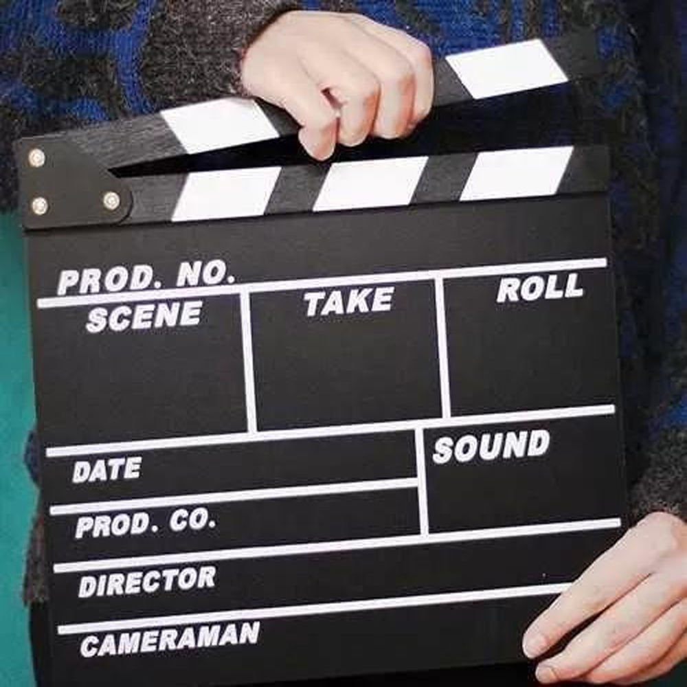 Toptan Büyük Boy Sinema Klaketi Clapperboard