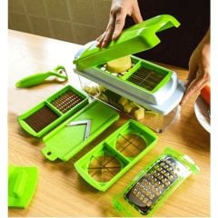 Nicer Dicer Plus Doğrayıcı Rende Mutfak Robotu Çok Fonksiyonlu Soğan Sebze Dilimleyici Doğrama