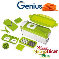 Nicer Dicer Plus Doğrayıcı Rende Mutfak Robotu Çok Fonksiyonlu Soğan Sebze Dilimleyici Doğrama