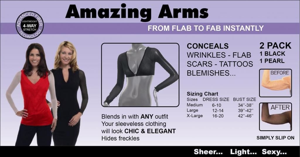 Amazing Arms dekolte kapatıcı