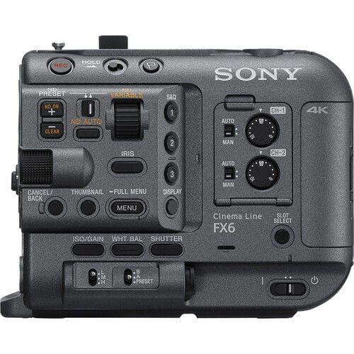 Sony FX6 Full Frame 4K Sinema Kamerası (Body)