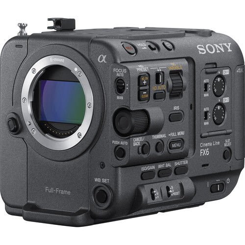 Sony FX6 Full Frame 4K Sinema Kamerası (Body)