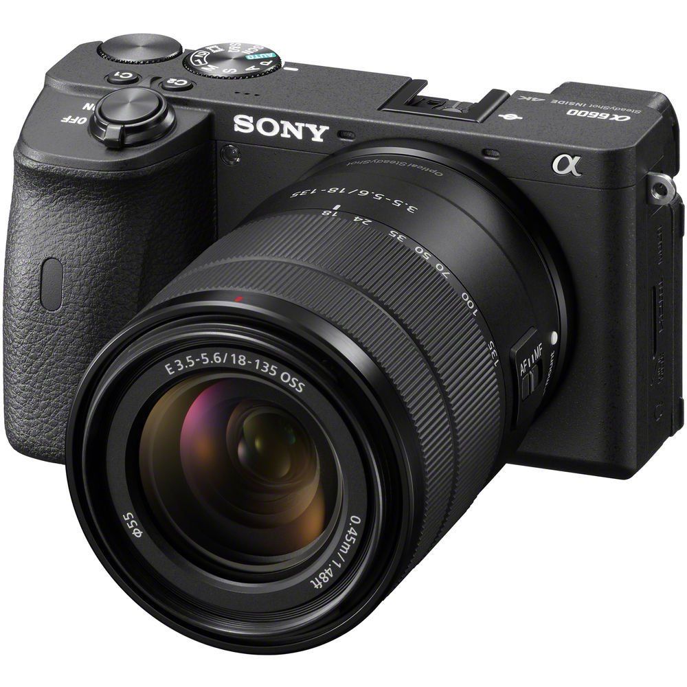 Sony A6600 18-135mm Lensli Aynasız Fotoğraf Makinesi