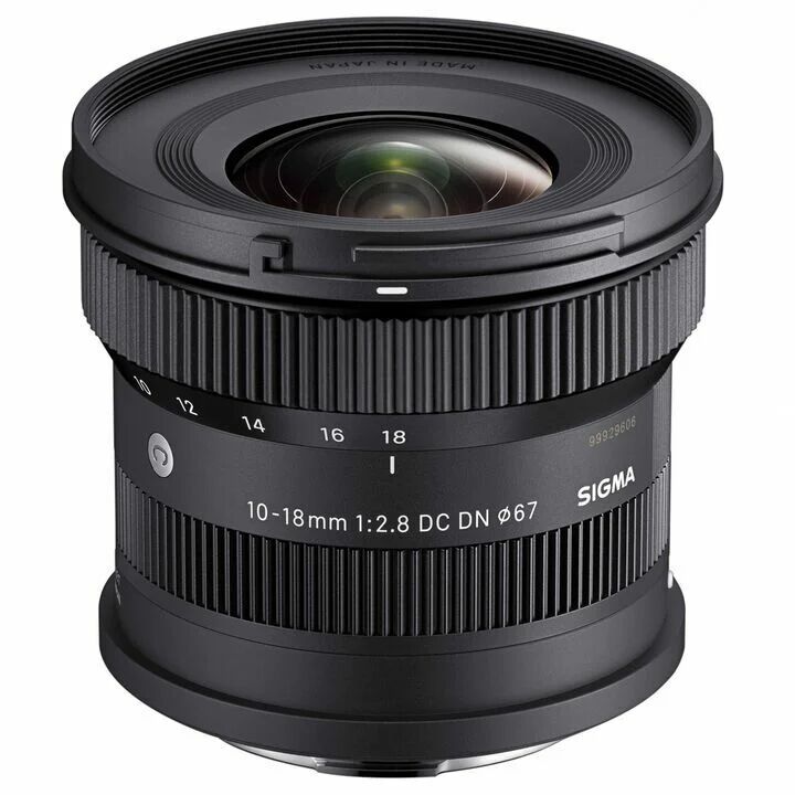 Sigma 10-18mm F2.8 DC DN Fuji Lens